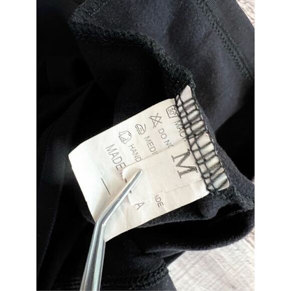 The Nadia Black Y2K Reversible Open Back Belly Bodycon Dress MEDIUM Baddie Sexy - Picture 10 of 12